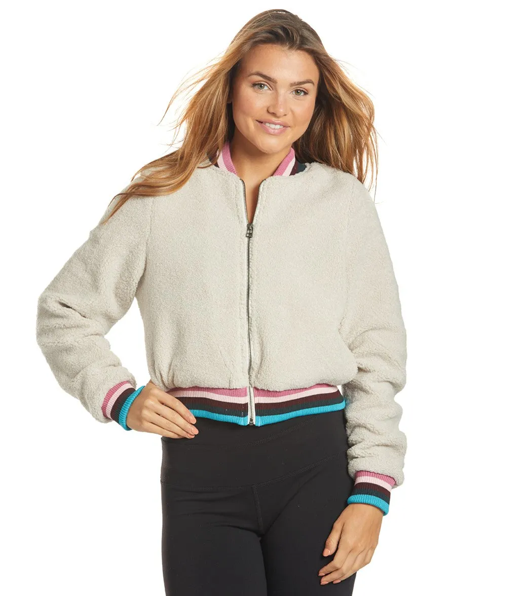 Spiritual Gangster SG Furry Bomber Jacket