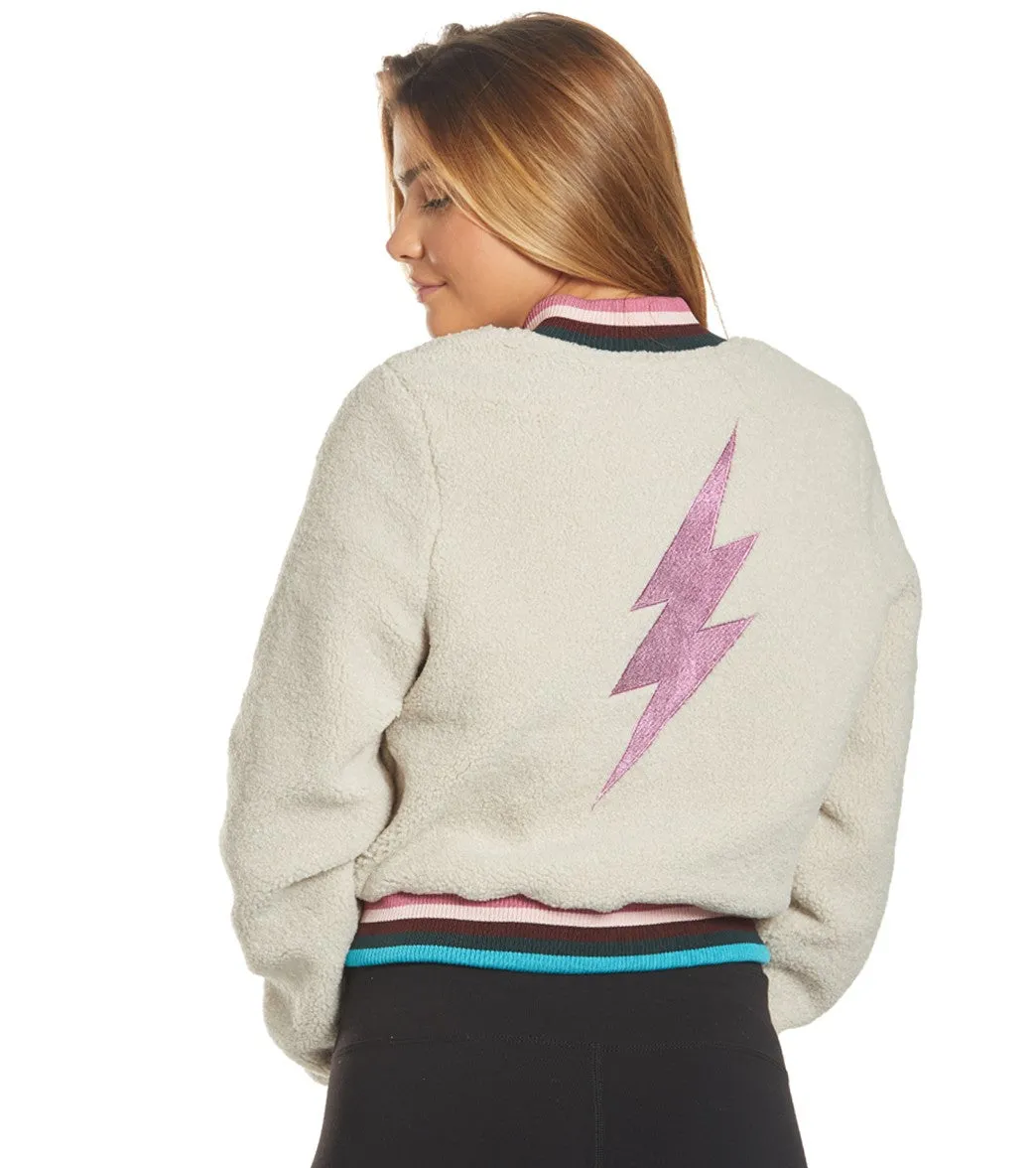 Spiritual Gangster SG Furry Bomber Jacket