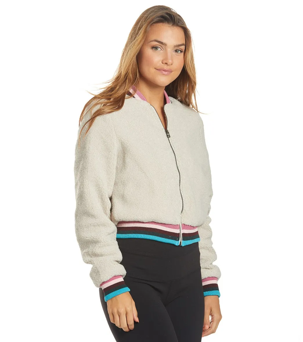 Spiritual Gangster SG Furry Bomber Jacket