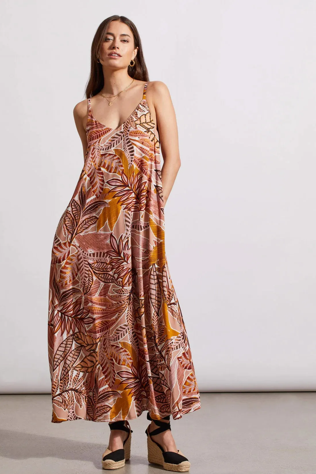 Tri 876O Flowy Maxi dress