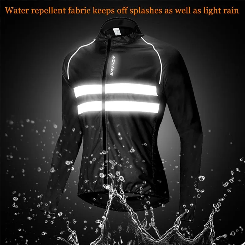 Ultralight Reflective Men's Cycling Jacket Waterproof Windproof