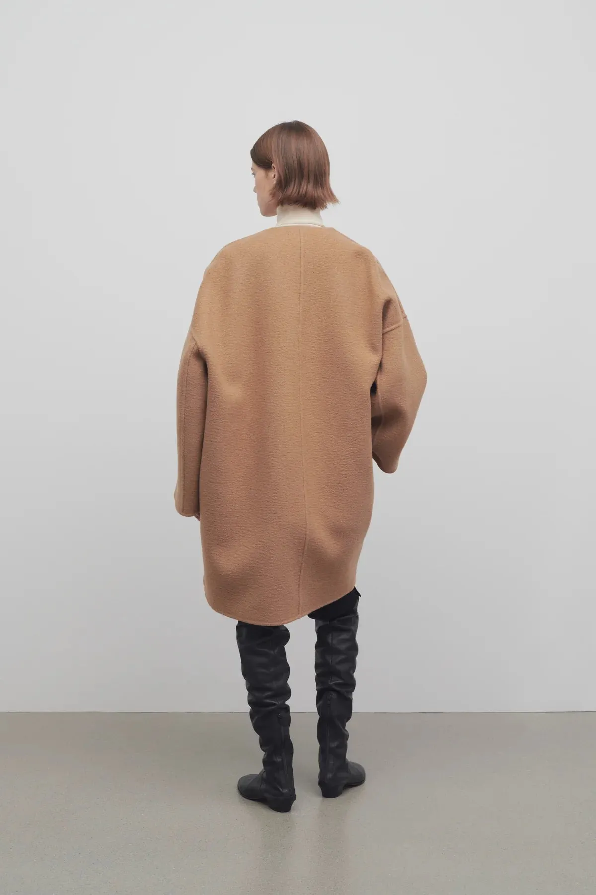 Verlain Coat Tan in Cashmere